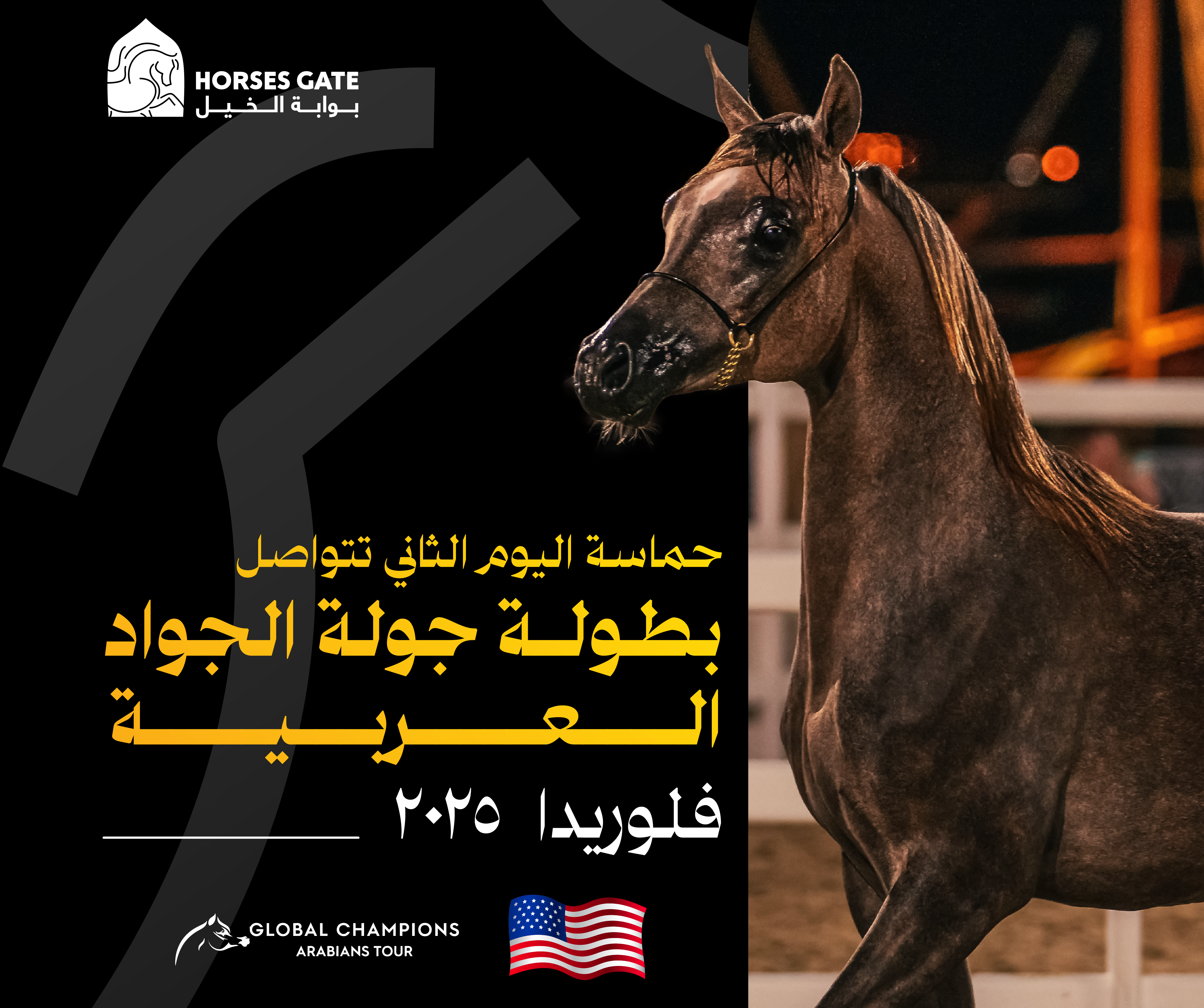 حماسة اليوم الثاني تتواصل: نتائج جولة الجياد العربية ميامي